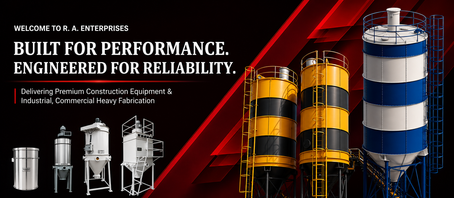 Industrial dust collector manufacturer in Pune - R.A. Enterprises