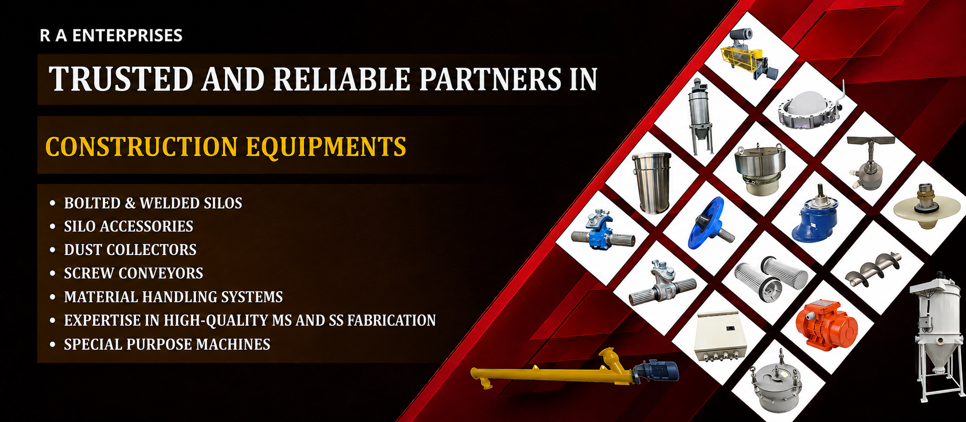 Cement and storage silo manufacturer in Pune - R.A. Enterprises