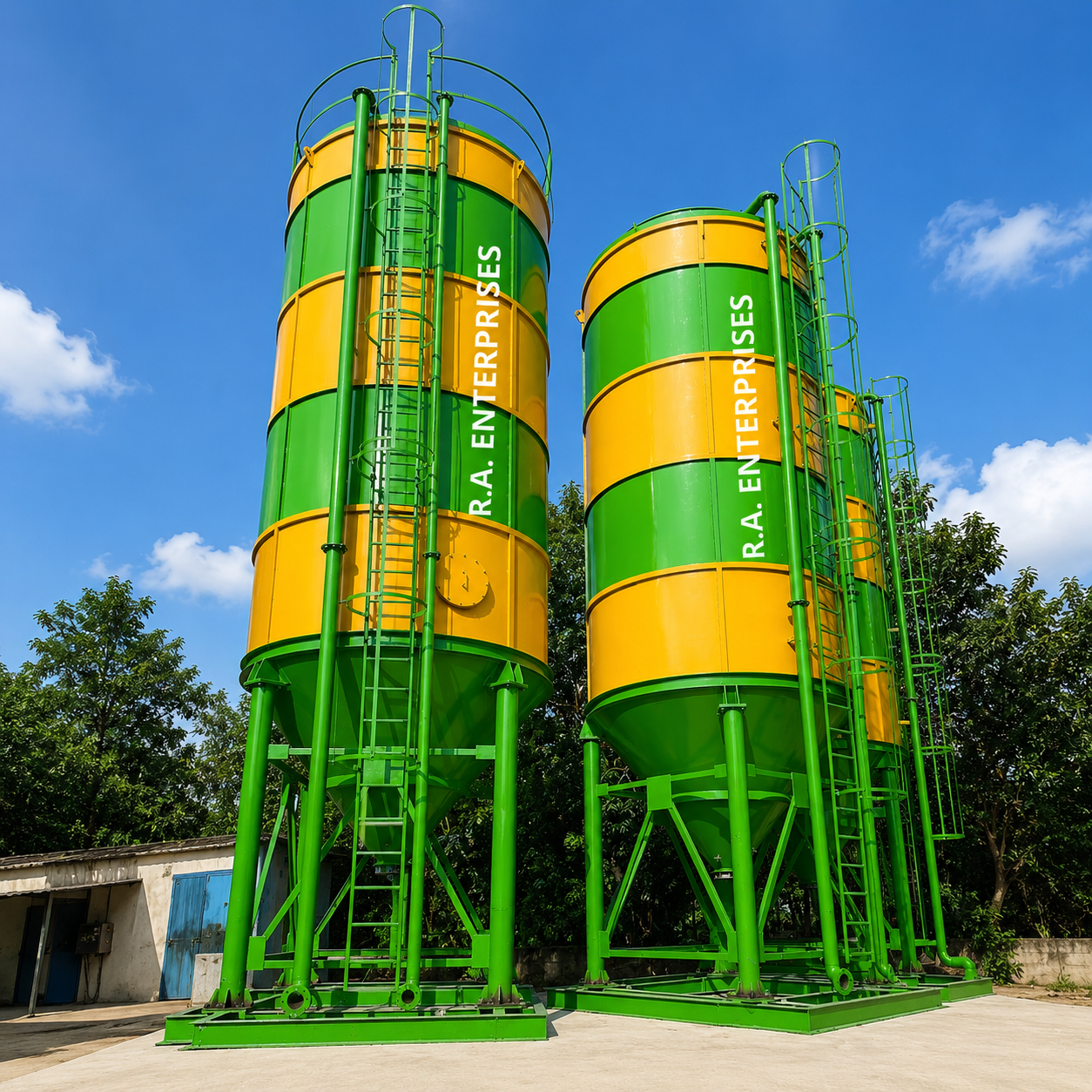 Welded storage silo manufacturer in India